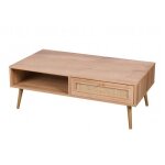 Table basse alta ch�ne clair ? design scandinave et rangement pratique
