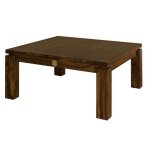 Table basse carrée 90x90cm - bois massif de palissandre laqué - metro life 175 Table basse carrée 90x90cm - bois massif de palissandre laqué - metro life 175