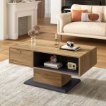 Table basse - cdisplay - table basse salon - 100 x 50 x 465 cm - convient aux salons bureaux