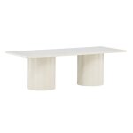 Table basse design sandvika 120cm beige
