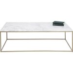 Table basse key west 120x60cm blanche kare design