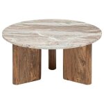 Table basse coppa manguier d91cm - atmosphera createur dinterieur
