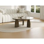 Table basse en mdf - kaki laqu� - zinapa