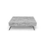Table basse relevable sundance effet béton Table basse relevable sundance effet béton