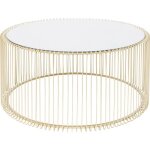 Table basse ronde wire 80cm laiton kare design Table basse ronde wire 80cm laiton kare design