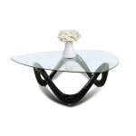 Table basse de salon noire - niagara