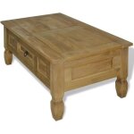 Table basse scandinave - bout de canapé table à thé pin mexicain gamme corona 100 x 60 x 45 cm Table basse scandinave - bout de canapé table à thé pin mexicain gamme corona 100 x 60 x 45 cm