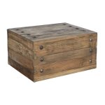 Table basse - ethnique - marron - bois recyclé - 78 cm - rectangulaire Table basse - ethnique - marron - bois recyclé - 78 cm - rectangulaire