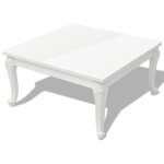 Table basse - svp - moderne - laquée - blanc - 80 x 80 x 42 cm Table basse - svp - moderne - laquée - blanc - 80 x 80 x 42 cm