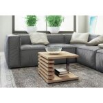 Table basse tokyo bois sonoma design 60 x 60 hauteur 51 cm