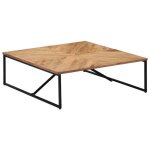 Table basse - vidaxl - bois dacacia solide - rectangulaire - contemporain Table basse - vidaxl - bois dacacia solide - rectangulaire - contemporain
