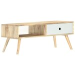 Vidaxl table basse 90x50x40 cm bois de manguier massif Vidaxl table basse 90x50x40 cm bois de manguier massif