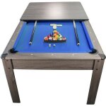 Table de billard américain harmony 6ft - gris et tapis bleu Table de billard américain harmony 6ft - gris et tapis bleu