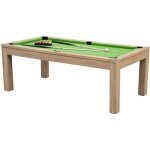Table de billard convertible en table à manger meyer - hêtre - tapis vert - 183 x 103 x 80. 5 cm Table de billard convertible en table à manger meyer - hêtre - tapis vert - 183 x 103 x 80. 5 cm