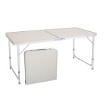 Table de camping pique nique pliante en aluminium 120 * 60 * 70cm