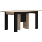 Table console extensible - diagone - exit - chêne clair / noir - jusquà 14 couverts - 160 / 295 x 80 ... Table console extensible - diagone - exit - chêne clair / noir - jusquà 14 couverts - 160 / 295 x 80 ...