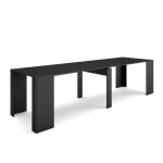 Table console extensible - skraut home - rf2657 - 14 personnes - noir Table console extensible - skraut home - rf2657 - 14 personnes - noir