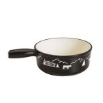 Table&cook po�lon savoyard en fonte �maill�e 22cm noir - 3008189blk - 22