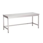 Table de cuisine - gastro m - inox - 1200x700x850mm