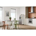 Table de cuisine pliante - console pliant - blanc - gris - 4 places - style scandinave Table de cuisine pliante - console pliant - blanc - gris - 4 places - style scandinave