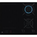 Table de cuisson 2 gaz + 2 foyers induction - 7332543854462