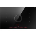 Table de cuisson aspirante � induction 83cm 4 feux 7400w noir - elica - prf0146212