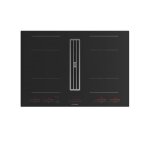 Faber table de cuisson aspirante induction 83 cm 4 feux 7400w noir - 5371796