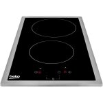 Table de cuisson beko hdmc32400tx - 2 foyers vitrocramique - commandes tactiles - noir - minuterie intgre ...