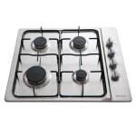 Beldeko - plaque de cuisson gaz 4 feux inox - 7500w - gaz de ville et bouteille - encastrable Beldeko - plaque de cuisson gaz 4 feux inox - 7500w - gaz de ville et bouteille - encastrable