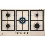 Table de cuisson gaz electrolux kgs 9536 rs - 5 brleurs - grilles en fonte - scurit sre