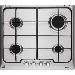 Table de cuisson au gaz - electrolux - px 640 xv - 4 lments - 60cm - inox