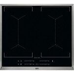 Table de cuisson � induction aeg ike64450 x b - noir - 4 plaques - fonction power - t�moin de chaleur ...