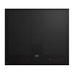 Table de cuisson  induction - beko - 8 inducteurs + 1 zone flexible - 60 cm - hii68811nt