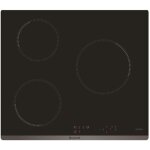 Table de cuisson  induction - brandt - bpi6312b - 3 foyers - 6700 watts - noir