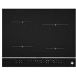Table de cuisson induction de dietrich dpi7670x - 1 zone flexinduction - 17 niveaux de puissance