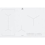 Table de cuisson  induction - electrolux - eil83443bw - arrt automatique - blanc - 60cm