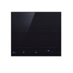 Lg table de cuisson induction 60cm 4feux 7400w noir - cbiz2437b