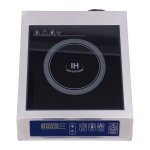 Table de cuisson � induction professionnelle 3500w (35cm) - cuisini�re � induction avec affichage num�rique ...