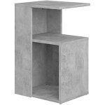 Table dappoint - aggloméré - 36x30x56 cm - gris béton - carré - 86 kg Table dappoint - aggloméré - 36x30x56 cm - gris béton - carré - 86 kg