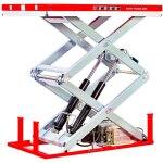 Table �l�vatrice � ciseaux dune hauteur de 1780mm et dune capacit� de 1000kg mw tools tpsl1180