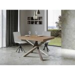 Table extensible 4 à 18 personnes chêne naturel et pieds entrelacés 4 couleurs l 130 à 390 cm artemis ... Table extensible 4 à 18 personnes chêne naturel et pieds entrelacés 4 couleurs l 130 à 390 cm artemis ...