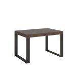 Table extensible - tecno - noyer - 90x140 / 244 cm - 12 places - bois massif Table extensible - tecno - noyer - 90x140 / 244 cm - 12 places - bois massif