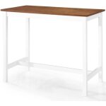 Table haute mange debout bar bistrot bois massif 108 cm 0902080 / 2 Table haute mange debout bar bistrot bois massif 108 cm 0902080 / 2