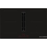 Table induction aspirante - bosch ser6 - pvq811h26e noir - 4 - foyers - home connect - l802xp522 mm Table induction aspirante - bosch ser6 - pvq811h26e noir - 4 - foyers - home connect - l802xp522 mm
