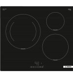 Table  induction - bosch - pij611bb5e - 3 foyers - vitrocramique - noir
