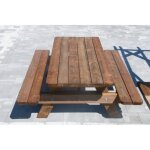 Table de jardin jardinatoire modele picnic �paisseur renforc�e - 2m
