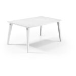 Table de jardin - rectangulaire - coloris : blanc - en résine - 6 personnes - lima - allibert by keter ... Table de jardin - rectangulaire - coloris : blanc - en résine - 6 personnes - lima - allibert by keter ...