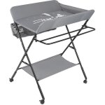 Table  langer - bb - hauteur rglable - roulettes - gris