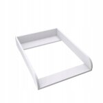 Table � langer pour commode ikea malm 480 plan � langer 72x54 cm blanc angles arrondis