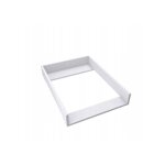Table � langer pour commode ikea malm 480 plan � langer 72x54 cm blanc angles droits